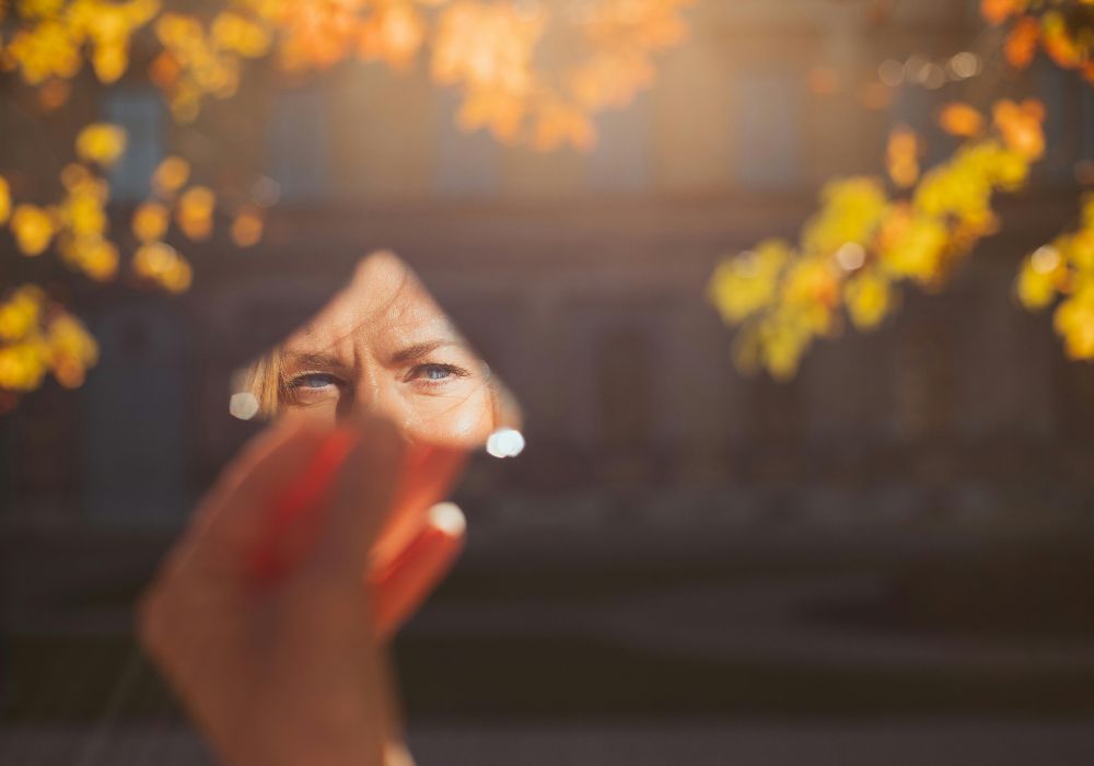 woman reflecting on changing your life during menopause