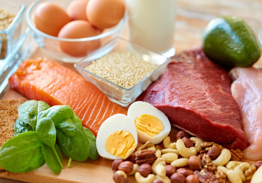 Alimentos ricos en proteína que ayudan a mantener la masa muscular en la menopausia